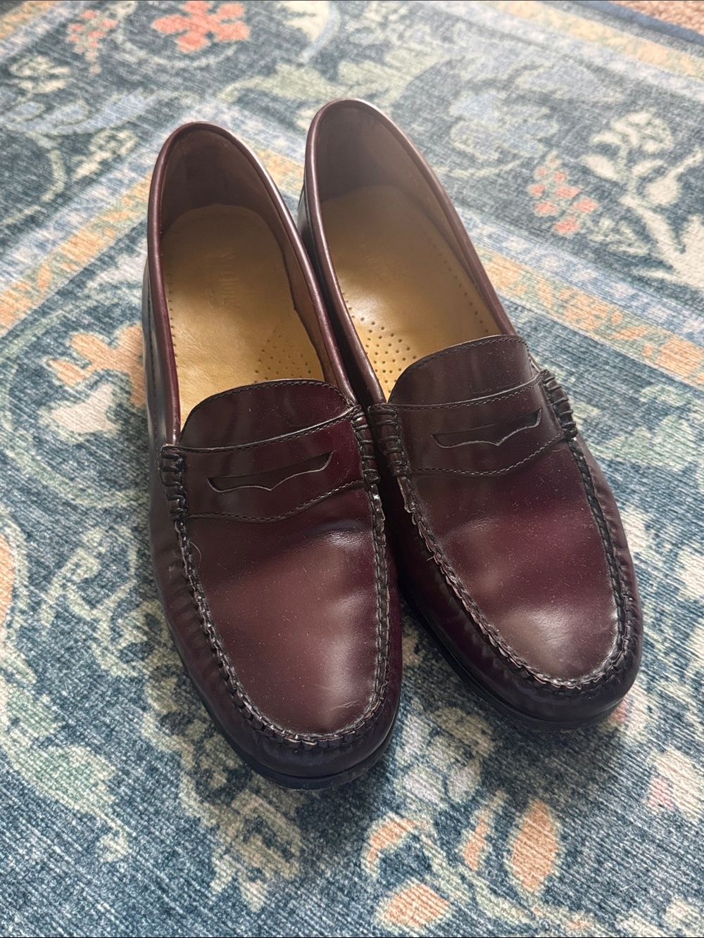 G.H. Bass & Co. Burgundy Loafers
